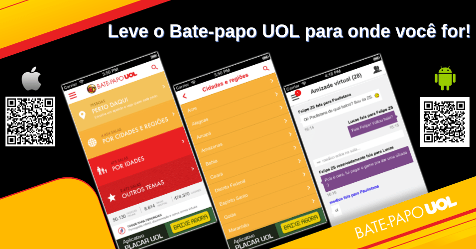 O Bate-Papo UOL ainda existe? Faça seu cadastro!