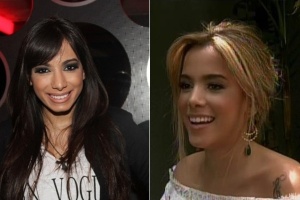 Anitta antes e depois - Reprodução/TV Globo - Reprodução/TV Globo