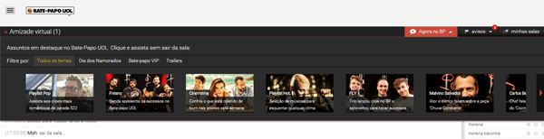 Como entrar nas salas de bate papo da Uol 