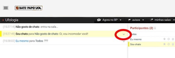 Bate-papo > Últimas Notícias BP > Baixe o app Bate-papo UOL e